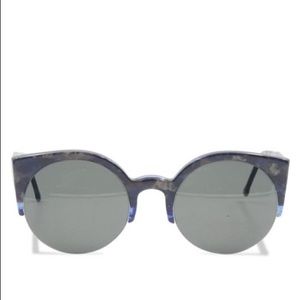 Retrosuperfuture Lucia Round Sunglasses Blue
